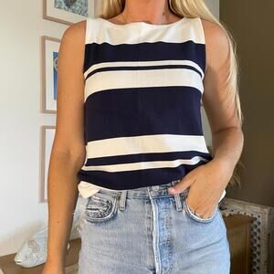 Striped Ann Taylor Tank Top